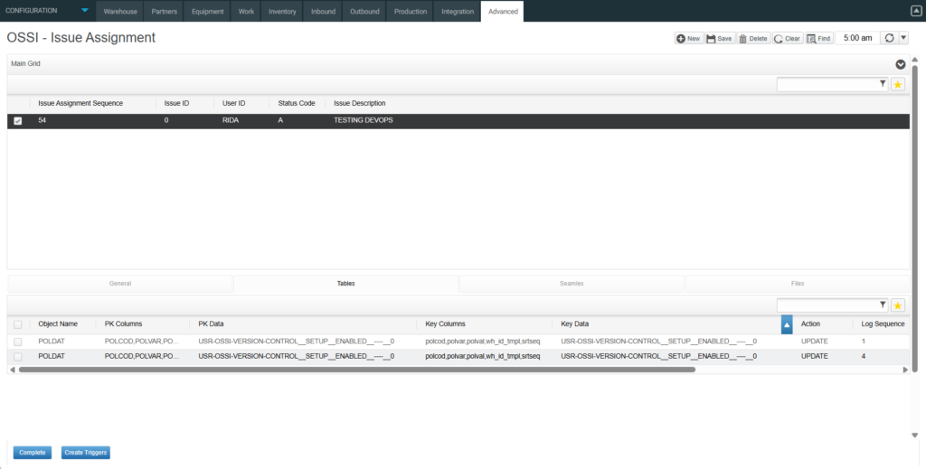 Change Tracking